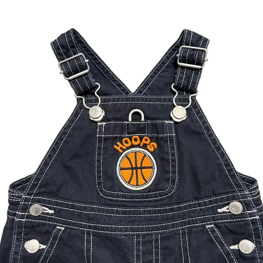 Gymboree 3-6m Basketball Hoops Overalls